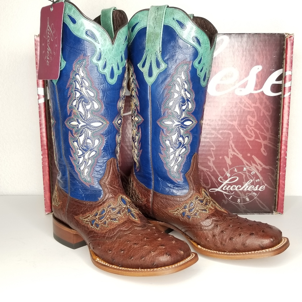 Women's Size 8B Lucchese Amberlyn Boots